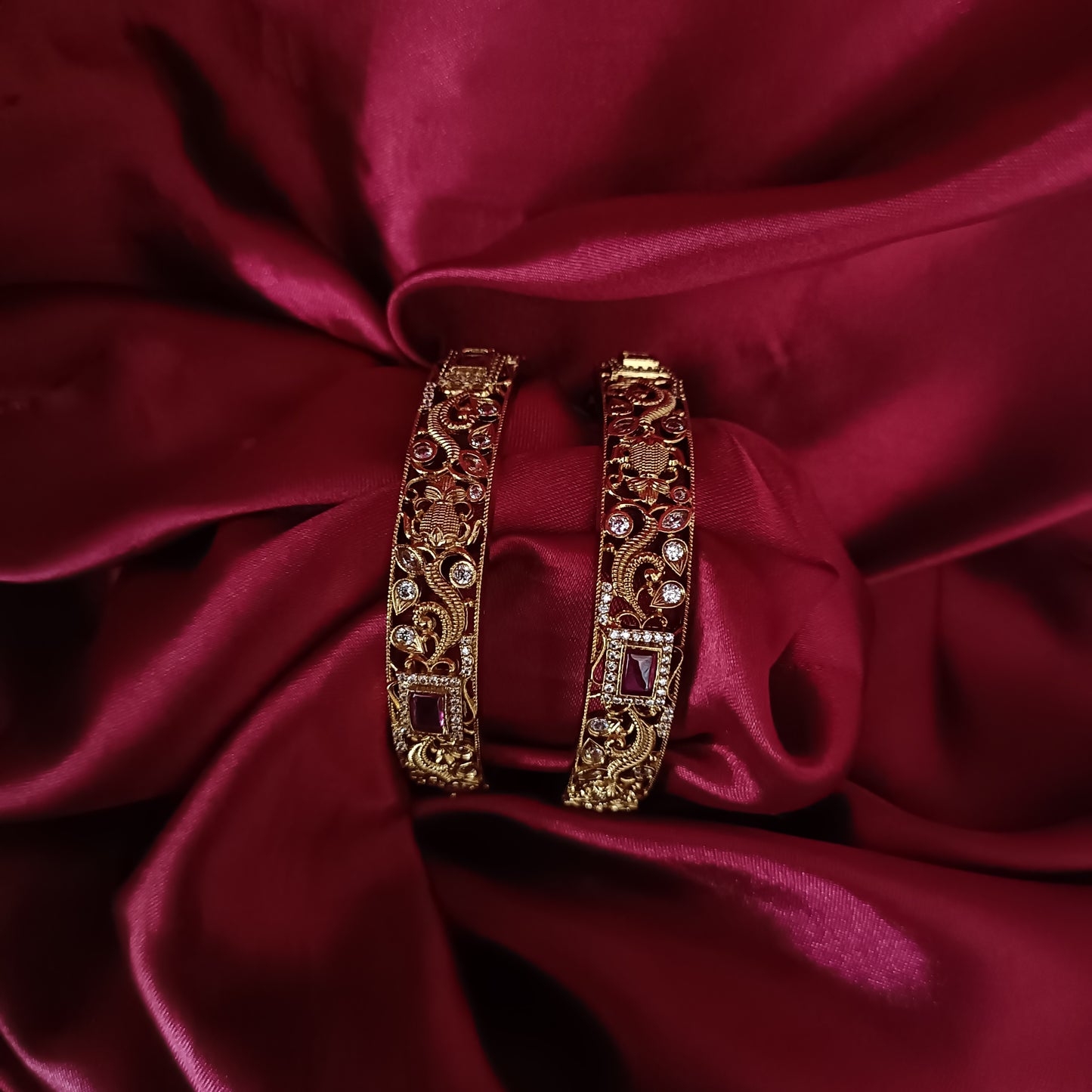 Beautiful Ruby Bangles