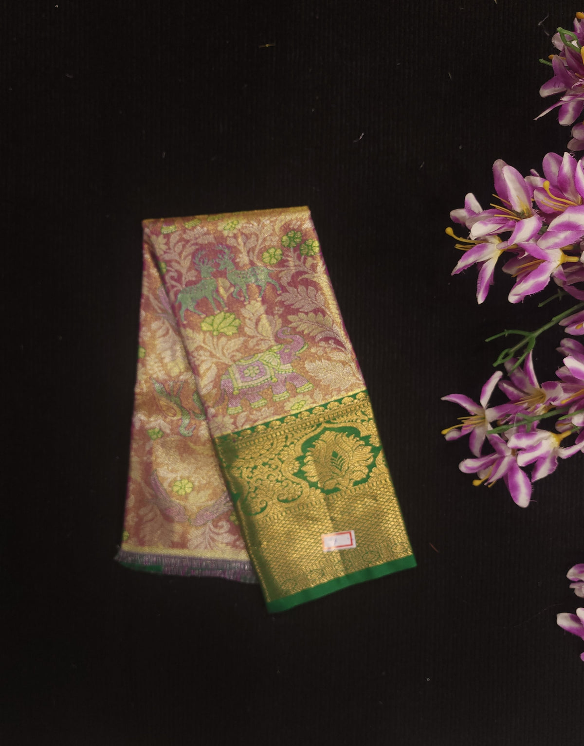 Kanchi Pattu Mix Lehengas [0 To 1.5 Years]