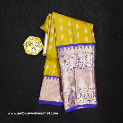 Kanchi Pattu Handloom Butta Saree