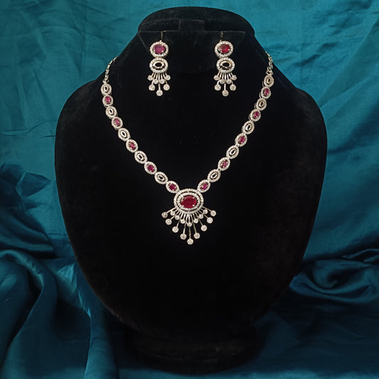Beautiful Ruby short Necklace