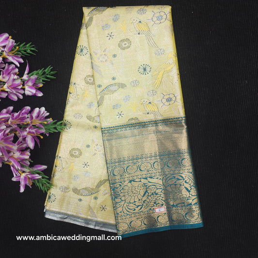 Buy Stunning Kanchi pattu mix Lehenga [5 To 8 Years]