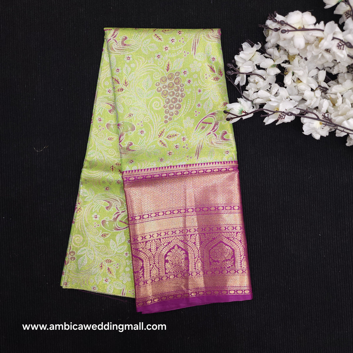 Kanchi Pattu Mix Lehengas [5 To 8 Years ]