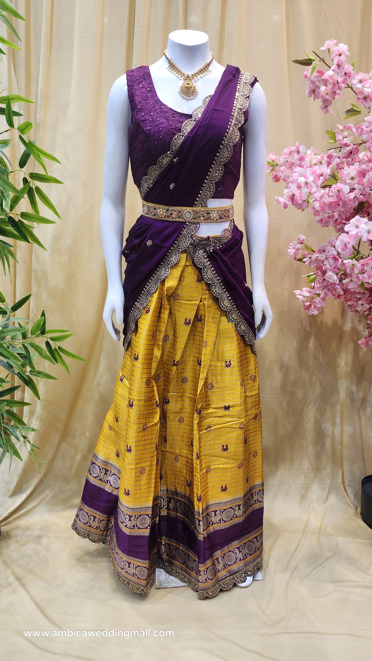 Free Size, Half Saree Collection ✨