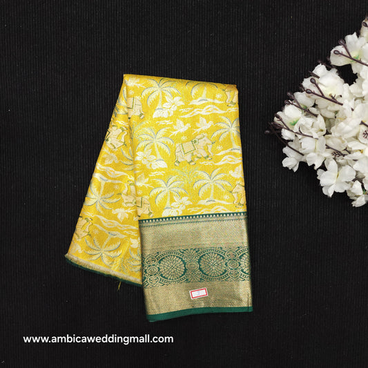 Kanchi Pattu Mix Lehengas [2 to 5 Years]