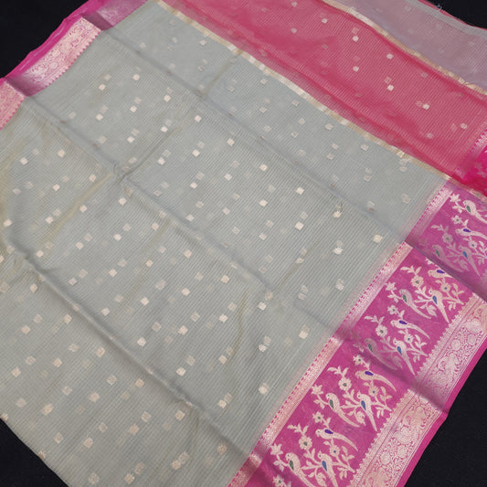 Banaras Kota Fancy Paithani Saree
