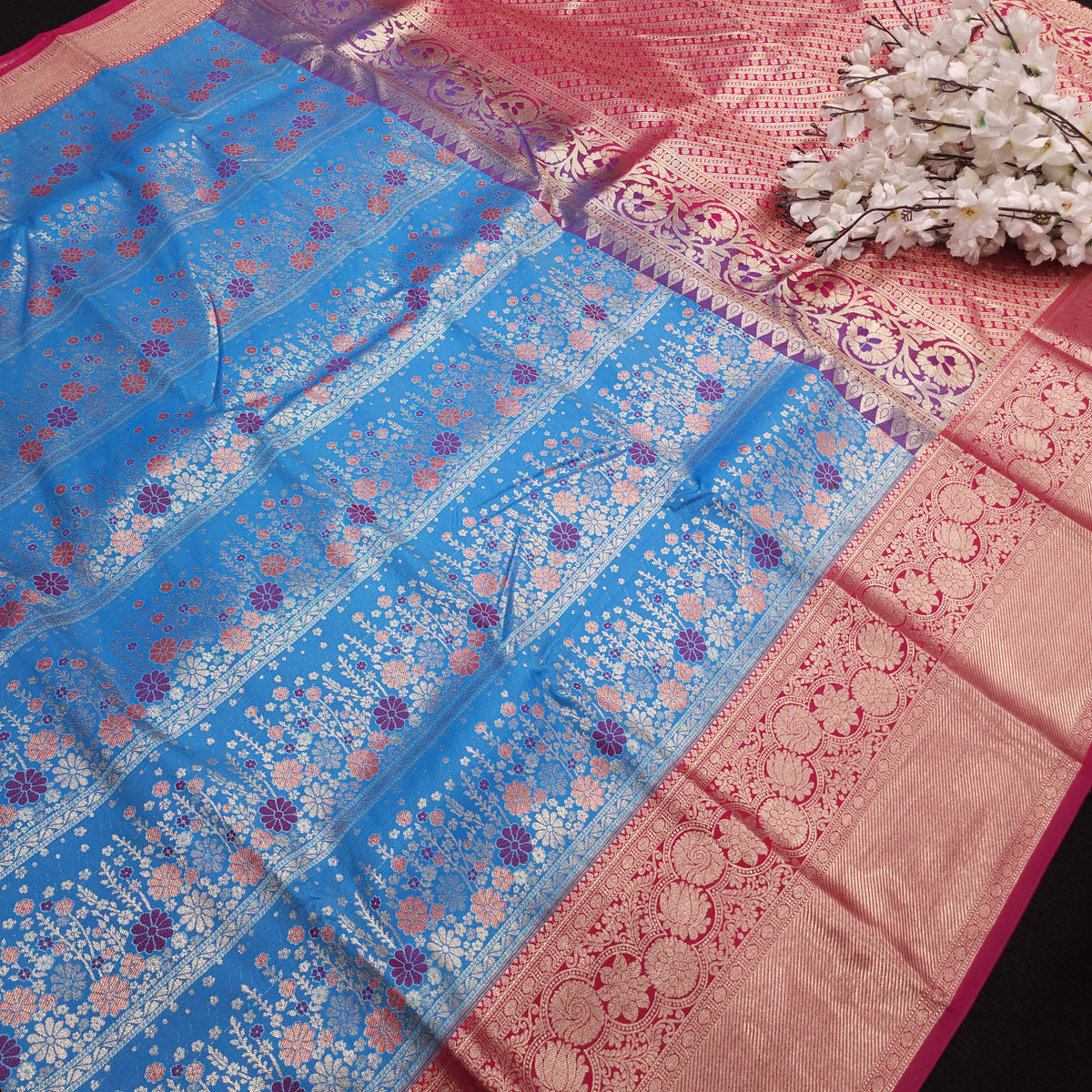 Semi Kanchi Pattu Sarees✨️
