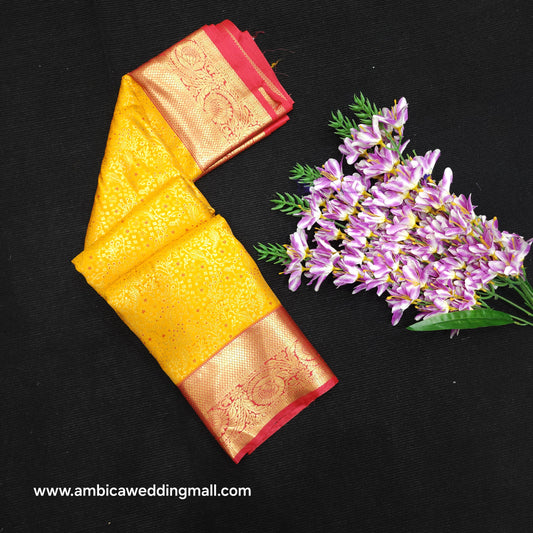 2 Gram gold zari semi kanchi pattu sarees ✨️