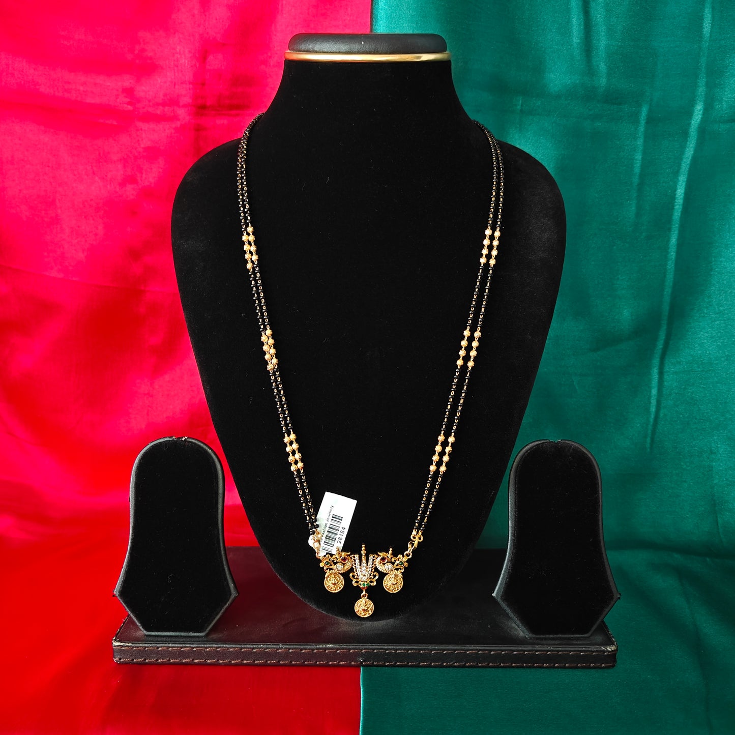 Beautiful Black Beads Long