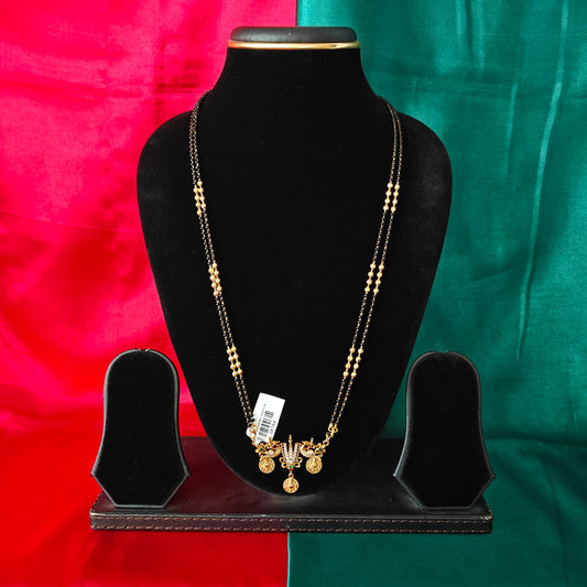 Beautiful Black Beads Long