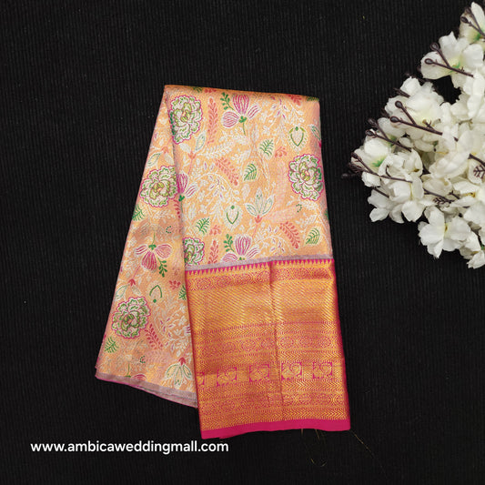 Kanchi Pattu Mix Lehengas [2 to 5 Years]