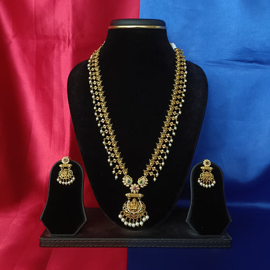 Beautiful Nakshi Long Necklace