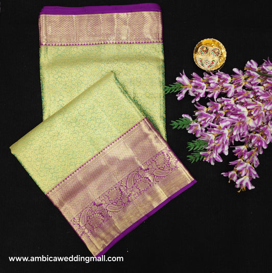 Pure Handloom Kanchi Pattu Bridal Saree