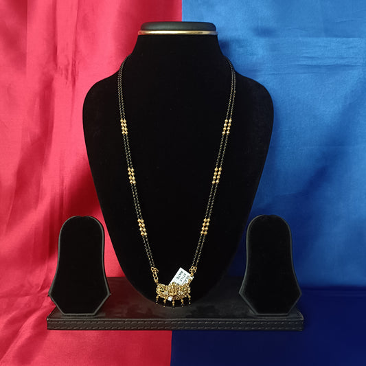 Beautiful Black Beads Long