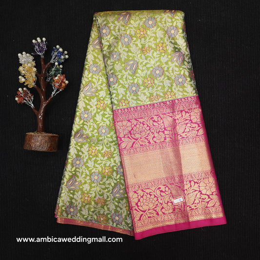 Kanchi Pattu Mix Lehengas [5 to 8 Years]