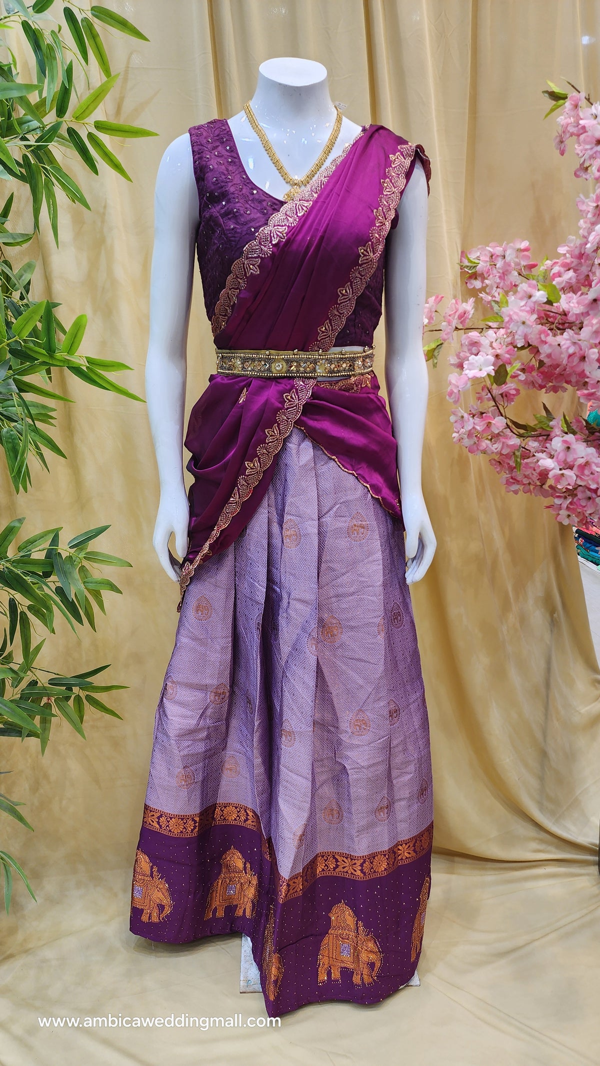 Free Size, Half Saree Collection ✨