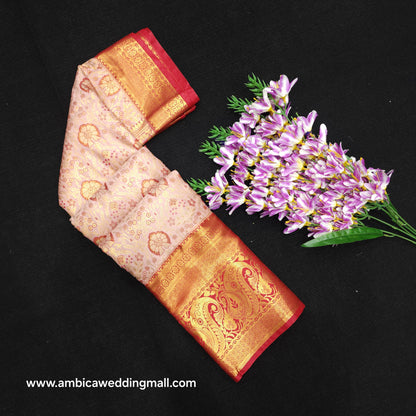 2 Gram gold zari semi kanchi pattu sarees ✨️