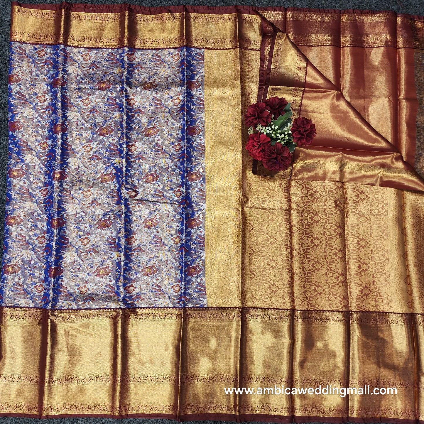 Kanchi Pattu 2gram gold mix pattu saree