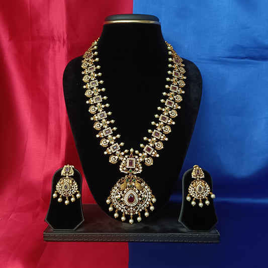 Beautiful Nakshi Long Necklace