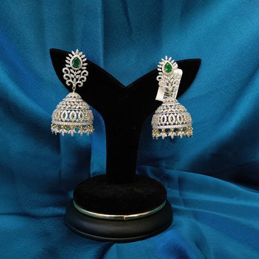 Beautiful Emrold GJ Jhumkas