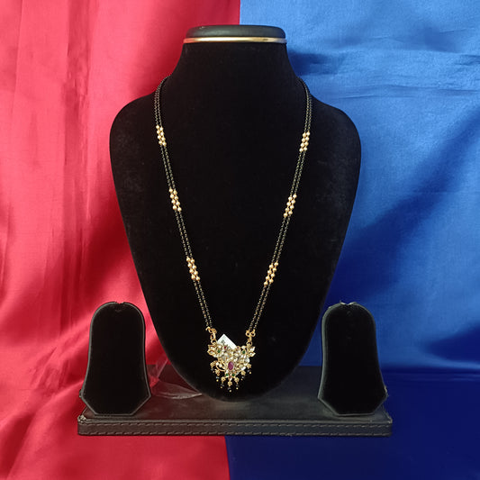 Beautiful Black Beads Long