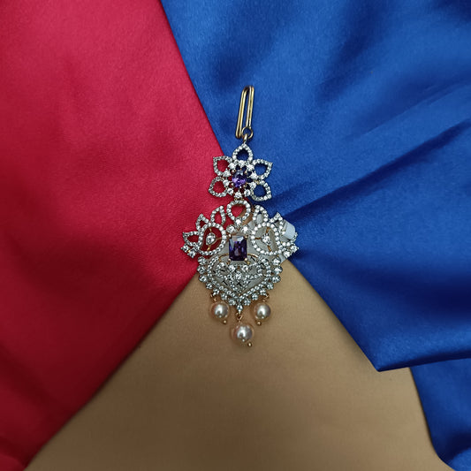 Beautiful GJ Tika In Lavender Stone