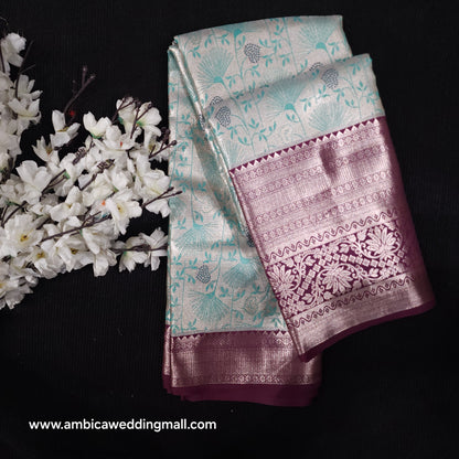 2 Gram Gold Semi Kanchi Pattu Saree