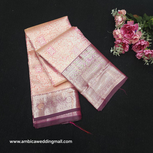 Golden Jariwarp Brocade Sarees 😍✨️