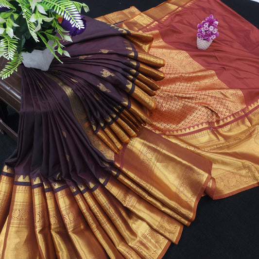 Gadwal Semi Pattu Saree