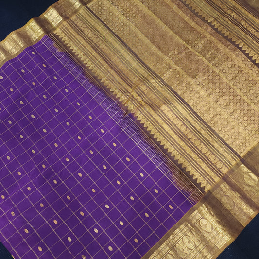 Gadwal Sico Pattu Handloom Sarees