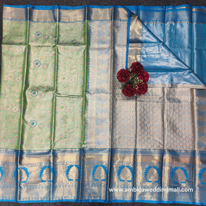 Kanchi Pattu 2gram gold mix pattu saree