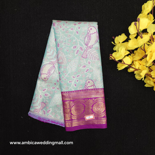 Kanchi Pattu Mix Lehengas [0 to 1.5 Years]
