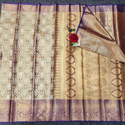 1 Gram Gold Zari mix pattu sarees 😍