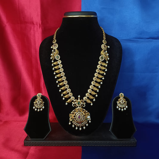 Beautiful Nakshi Long Necklace