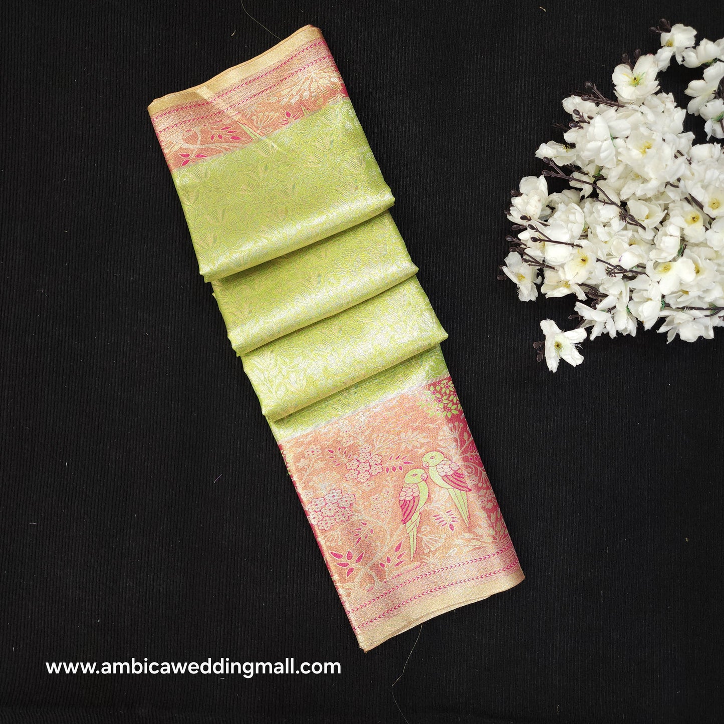 Skirt Border Kanchi Pattu Saree