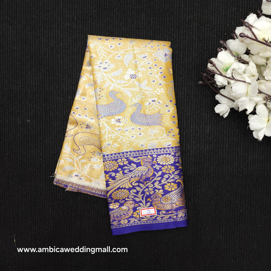 Kanchi Pattu Mix Lehengas [0 to 1.5 Years]