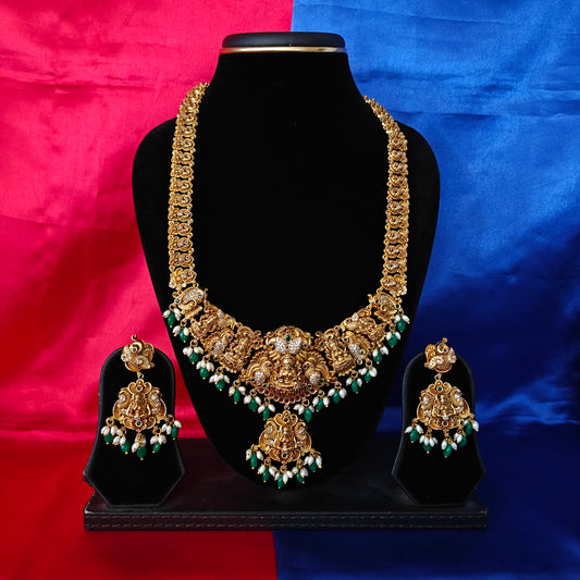 Beautiful Nakshi Long Necklace