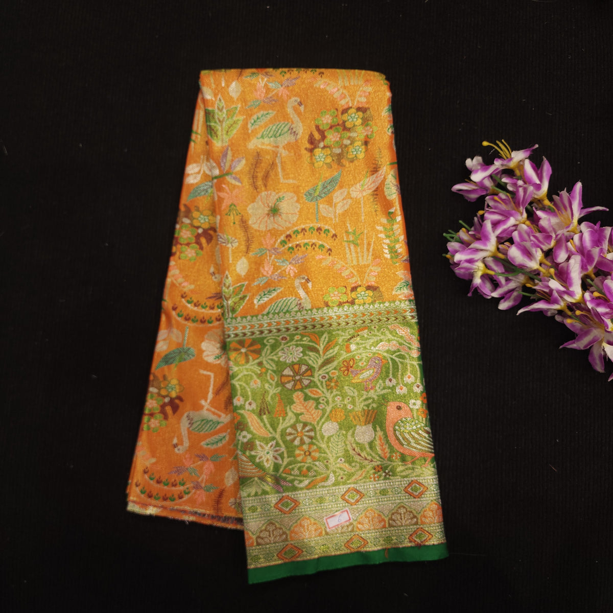 Kanchi Pattu Mix Lehengas [5 To 8 Years ]