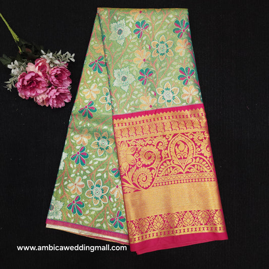 Kanchi Pattu Mix Lehengas [Free Size]