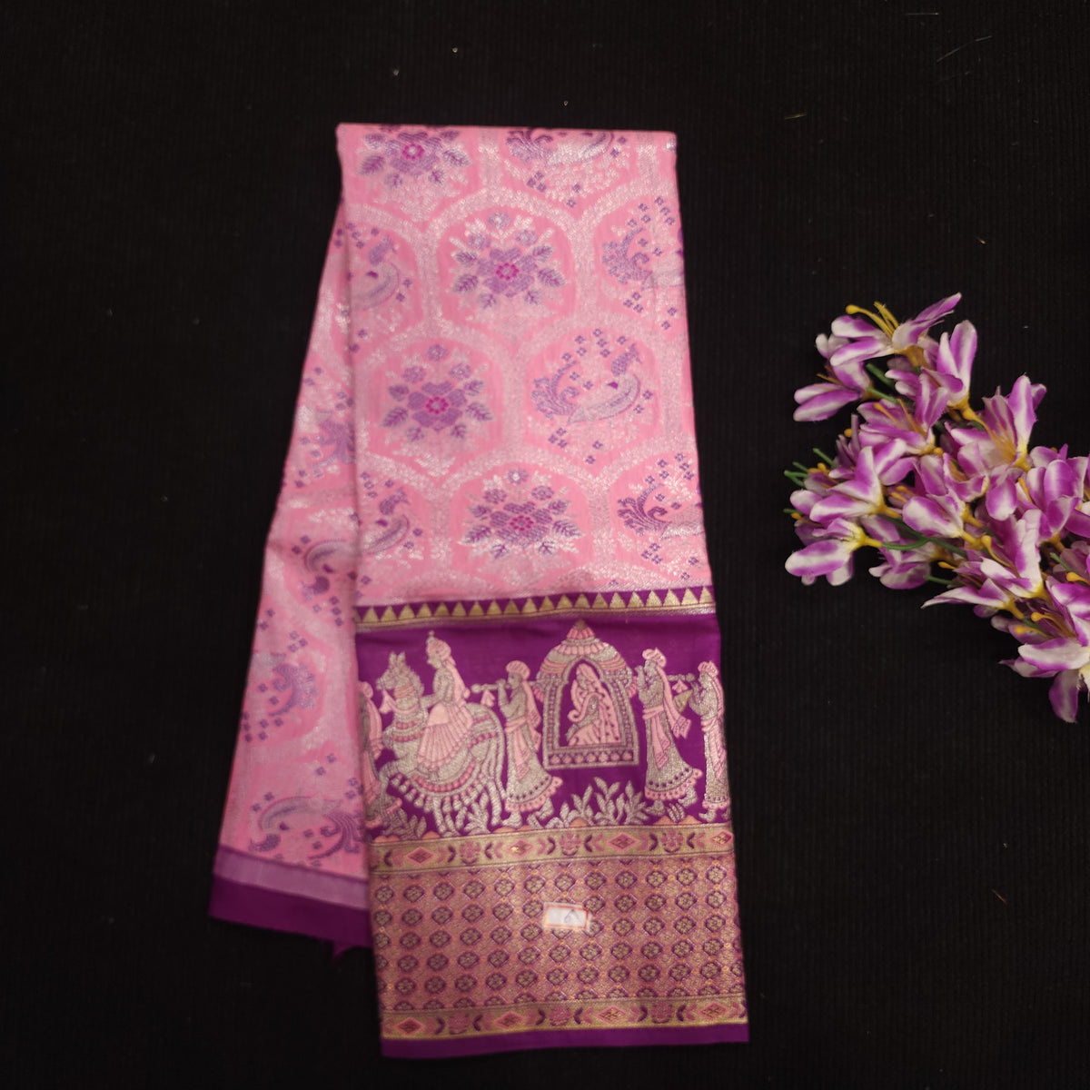 Kanchi Pattu Mix Lehengas [5 To 8 Years ]