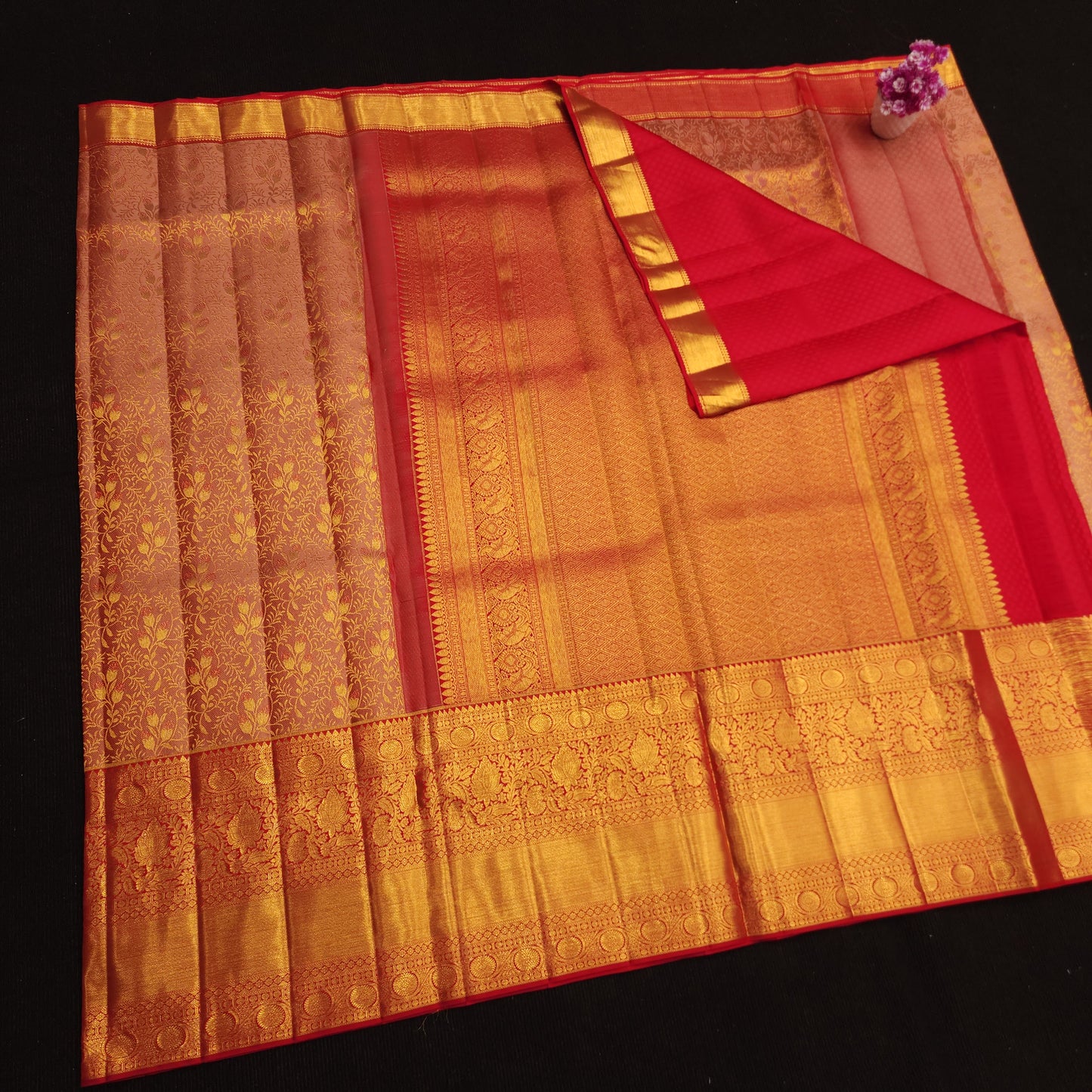 Pure Handloom Resham Kanchi Pattu Sarees 😍✨️