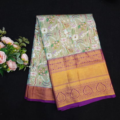 Semi Kanchi Pattu Sarees 😍✨️