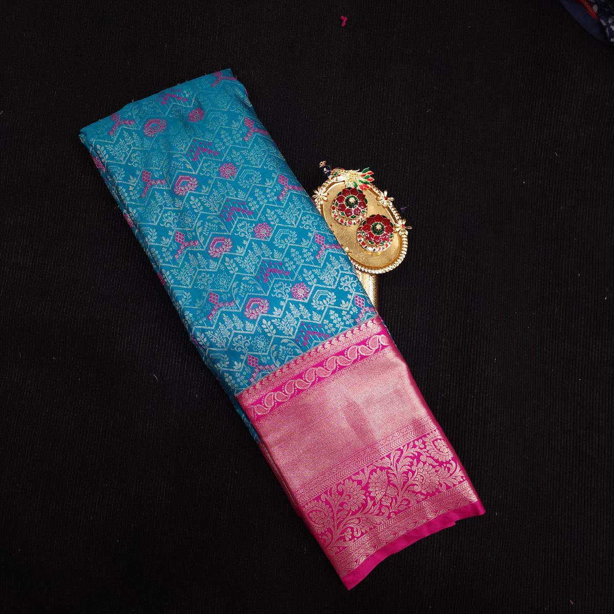 Semi Kanchi Pattu Sarees✨️