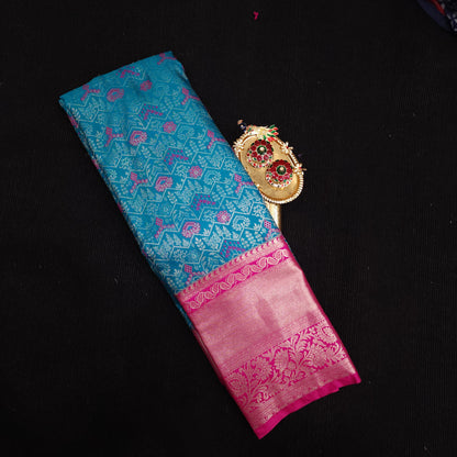 Semi Kanchi Pattu Sarees✨️