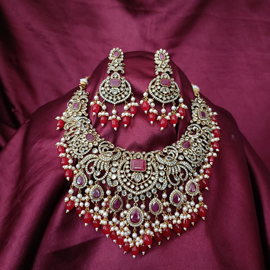 Beautiful Bridal Mehndi design Short Necklace