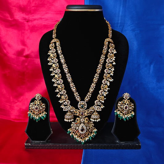 Beautiful Nakshi Long Necklace