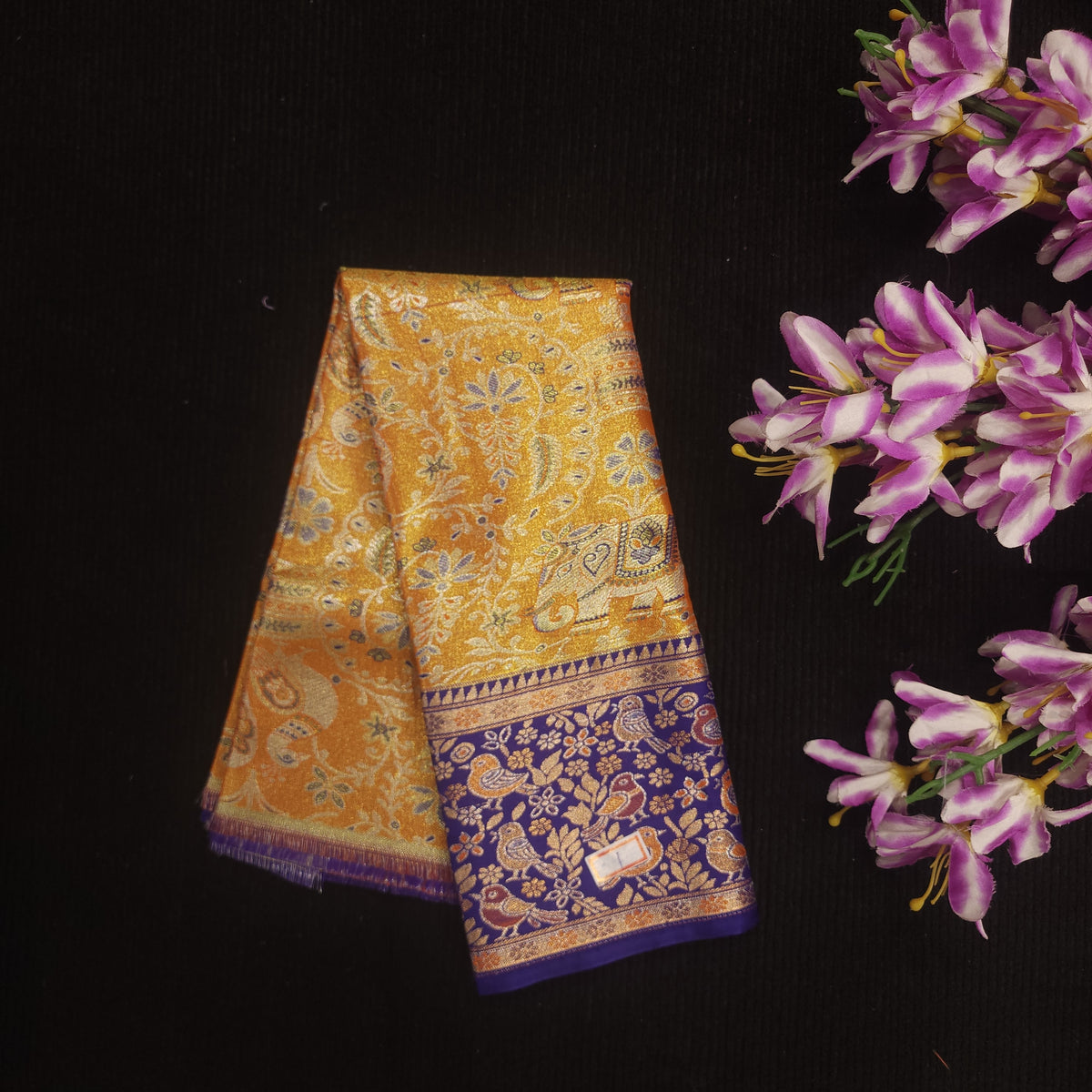 Kanchi Pattu Mix Lehengas [0 To 1.5 Years]