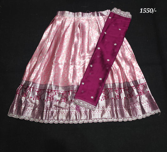 Banaras Fancy Half Saree