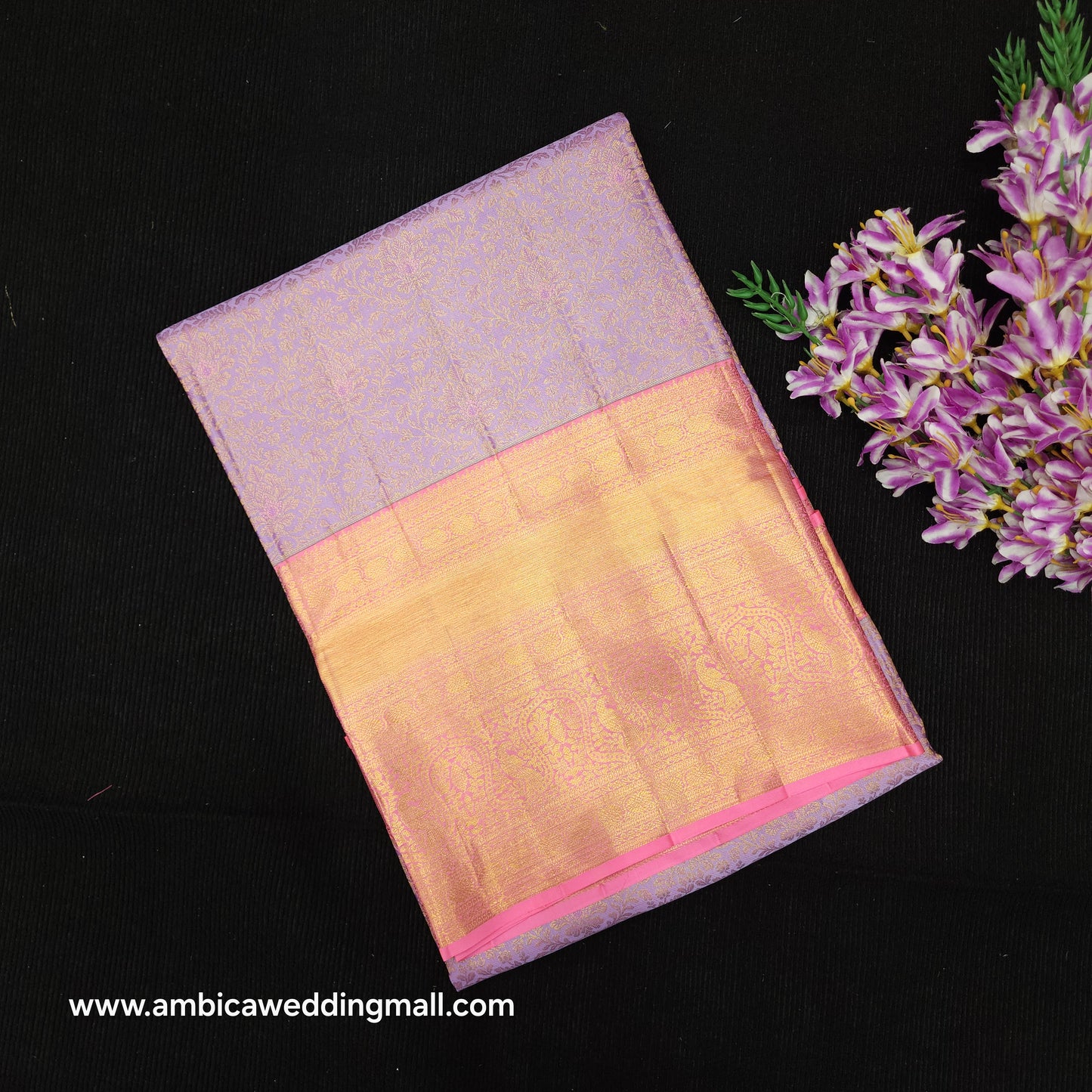 Bridal Resham Pure Handloom Kanchi Sarees
