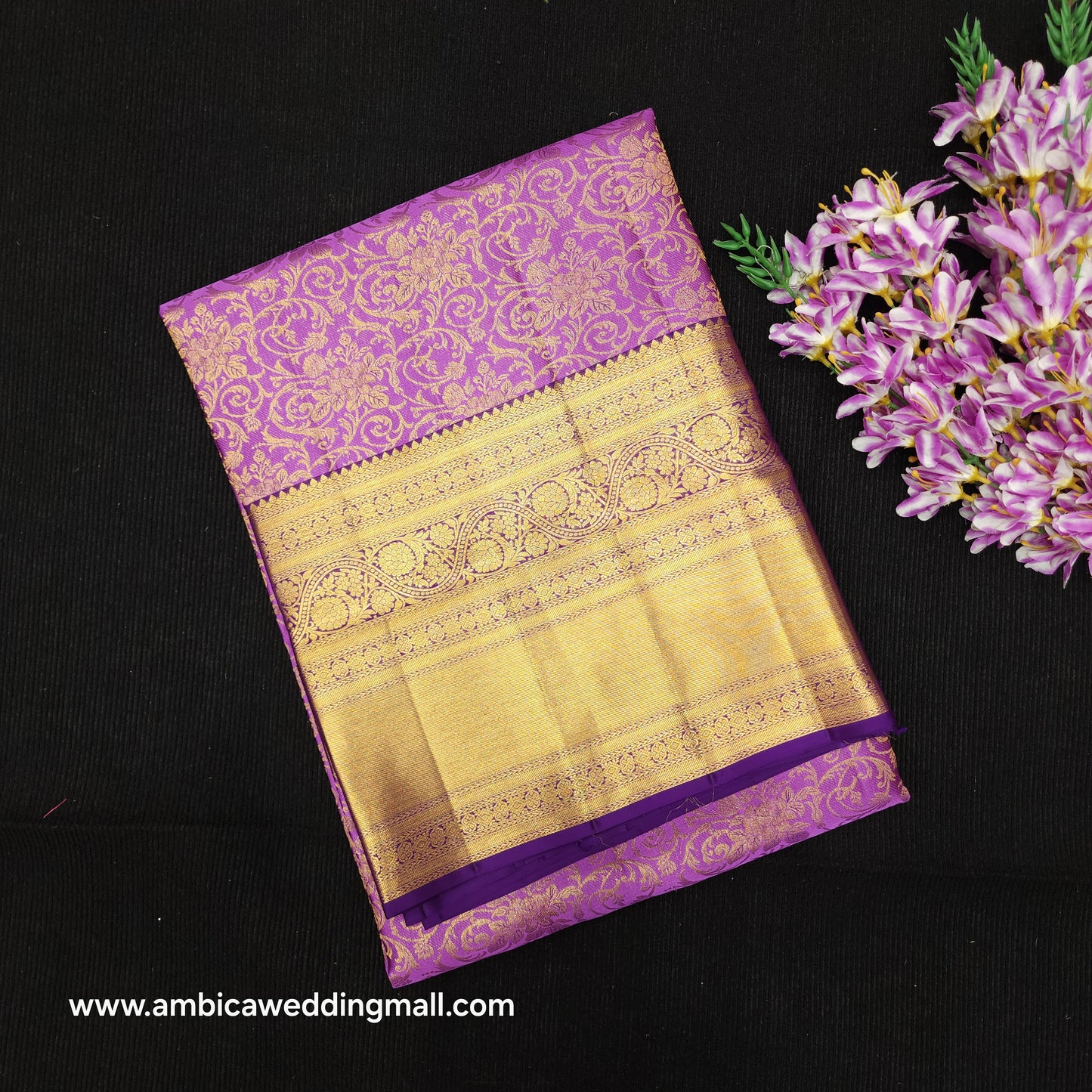 Bridal Resham Pure Handloom Kanchi Sarees