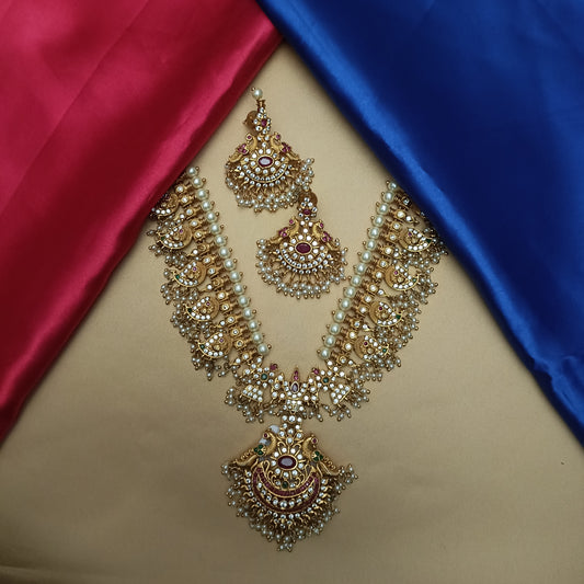 Beautiful Guttapusalu Short Necklace
